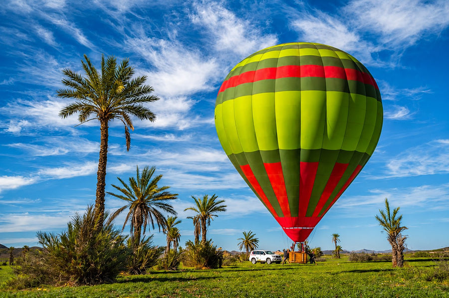 Above Marrakech — A Dawn Balloon Flight, Privately Arranged